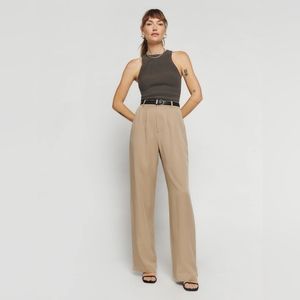 Reformation Mason Wide Leg Pant